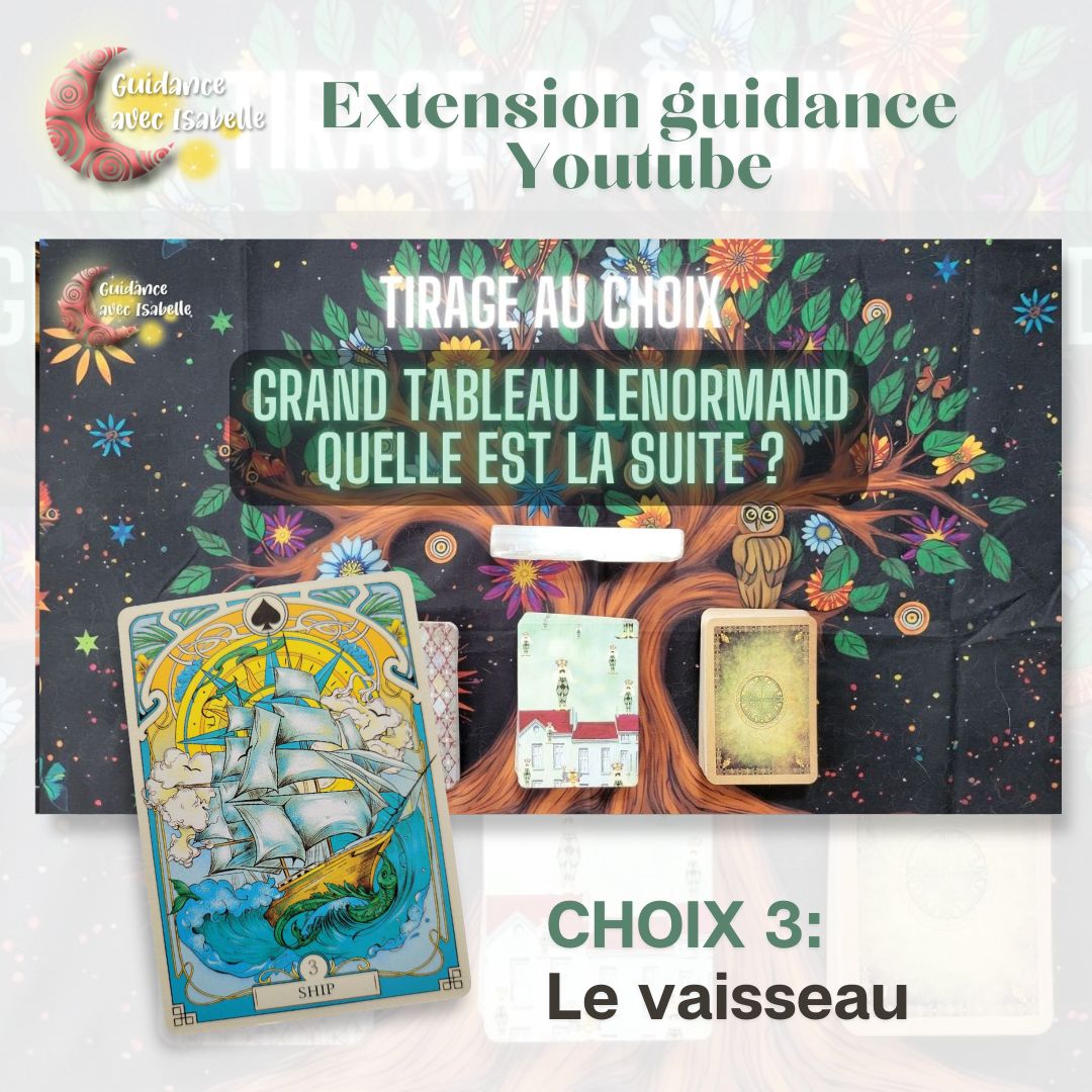 Extension guidance YouTube: Quelle est la suite CHOIX 3