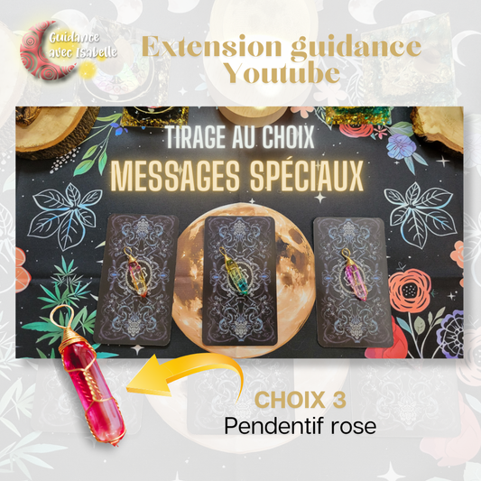 Extension guidance Youtube: Messages spéciaux CHOIX 3