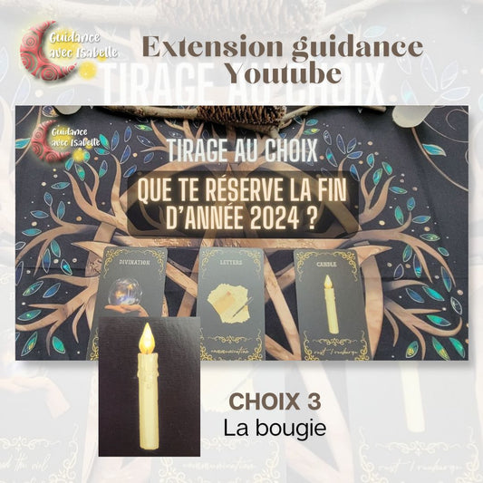 Extension guidance Youtube: Que te réserve la fin d'année 2024 CHOIX 3